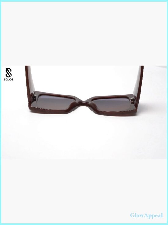 Retro Square Oversized Polarized Sunglasses for Women